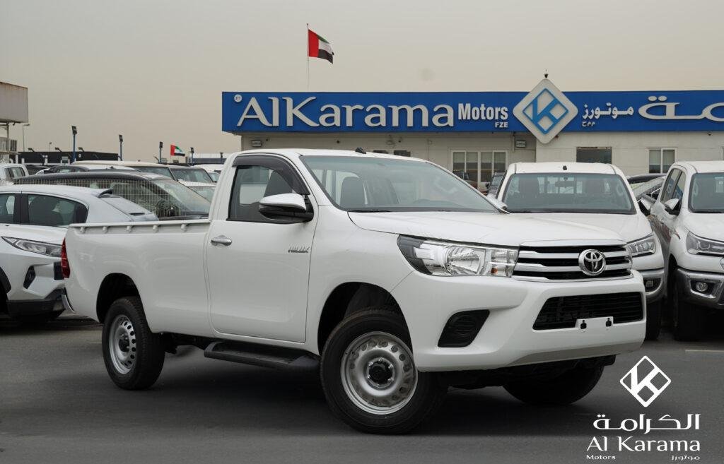 2026 Toyota Hilux, 2.4Ltr DLX Diesel, Manual Single Cab, GCC Spec